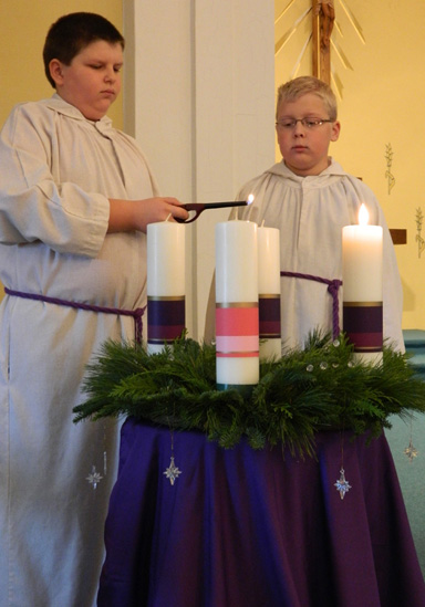 advent candles